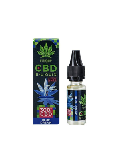 Euphoria CBD E-liquid Blue Dream con 300 mg de CBD (Cannabidiol)