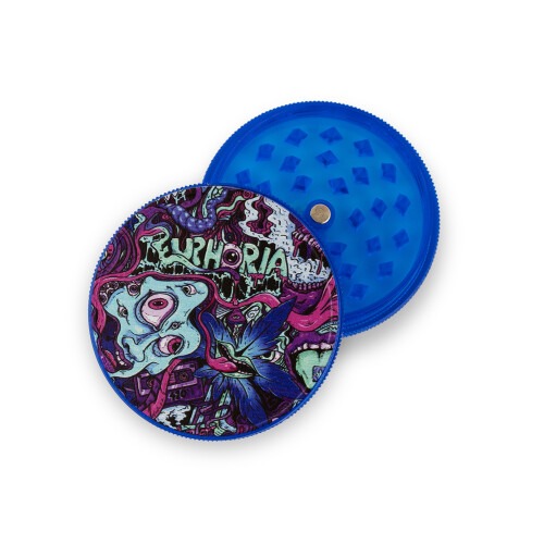 Euphoria plastic grinders 63 mm azul