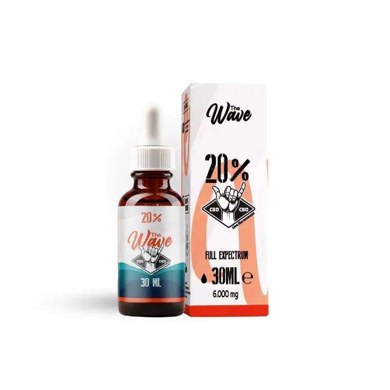 Aceite CBD 20% Full Spectrum MCT - Alta Potencia | The Wave (30 ml)