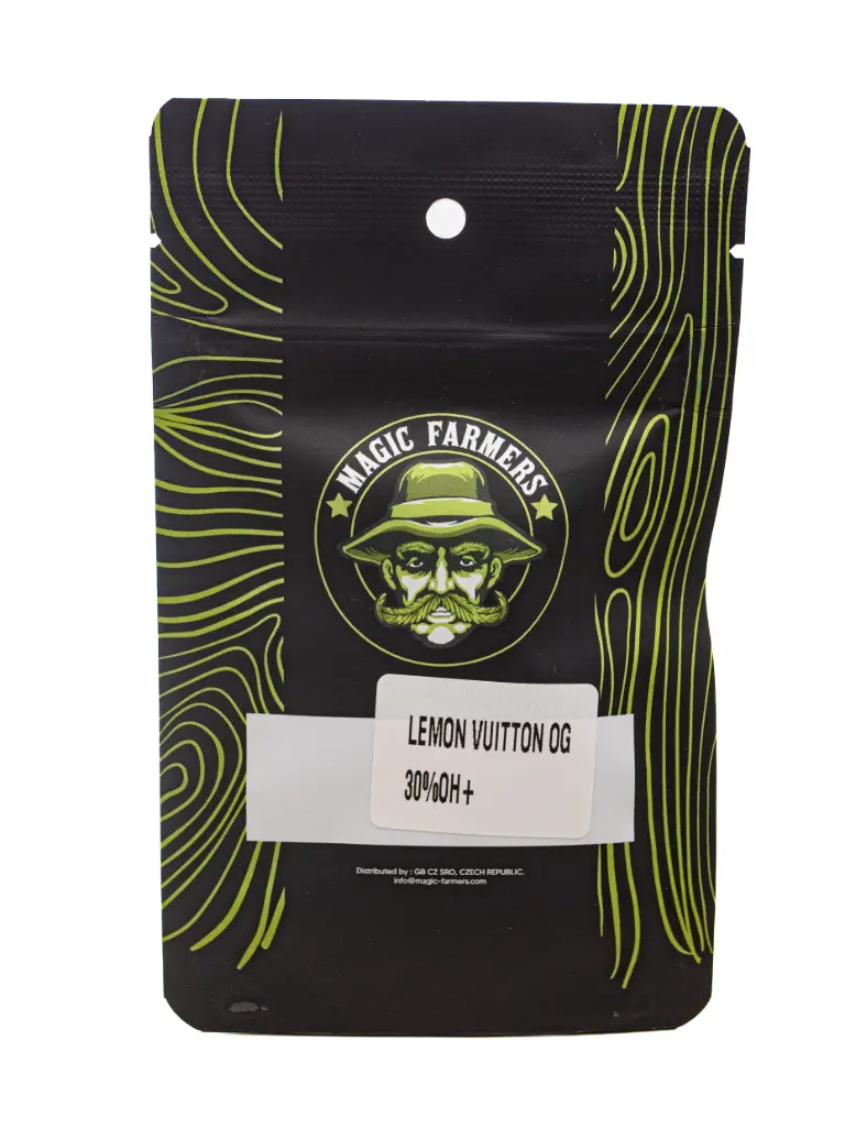 Hemp - Flower Lemon Vuitton OG - 30% OH+ (1g pouch)