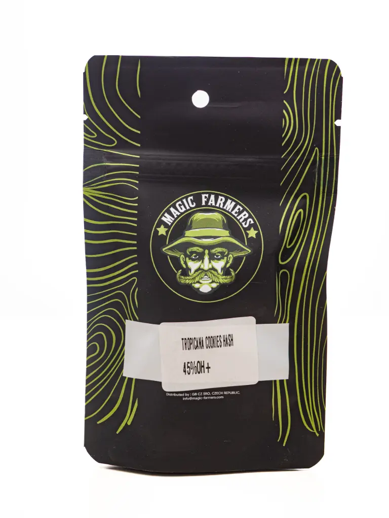 Hemp - Dry Extract Tropicana Cookies Hash - 45% OH+ (5g pouch)