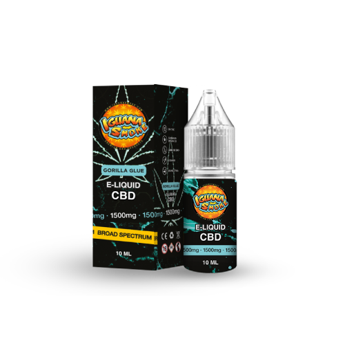 E-Liquid CBD Broad Spectrum Gorilla Glue 1500/2500mg Líquido Vaper