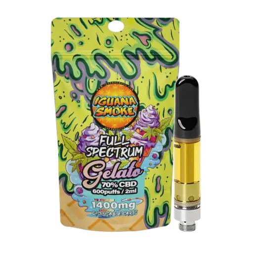 [Cartucho CBD Full Spectrum 70% 2ml Gelato] Cartucho CBD Full Spectrum 70% 2ml Gelato
