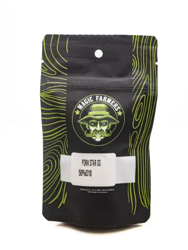 [0707202600273] Hemp - Flower Porn Star OG - 50% D10 (1g pouch)