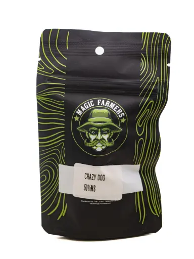 [707202600204] Hemp - Flower Crazy Dog - 50% MS (1g pouch)