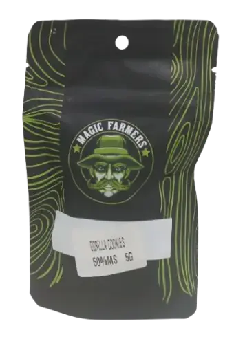 [0707202600266] Hemp - Flower Gorilla Cookies - 50% MS (5g pouch)