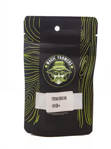 [0707202600198] Hemp - Dry Extract Tropicana Cookies Hash - 45% OH+ (5g pouch)