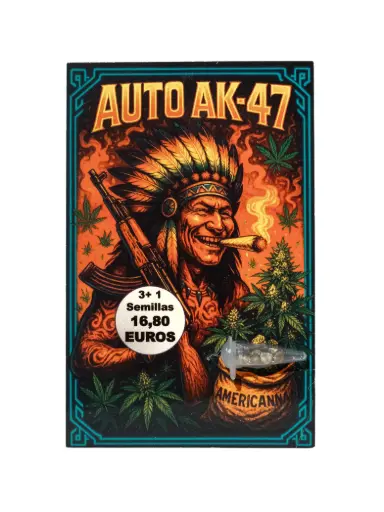 [3108202600206] Semilla  Auto AK-47 3+1